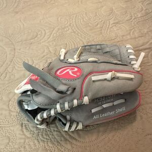 Rawlings Gray and Pink Athletic Shoes